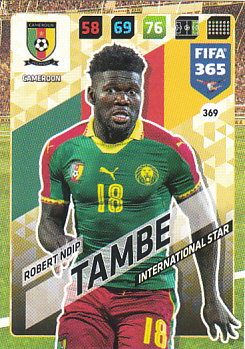 Robert Ndip Tambe Cameroon 2018 FIFA 365 International Star #369